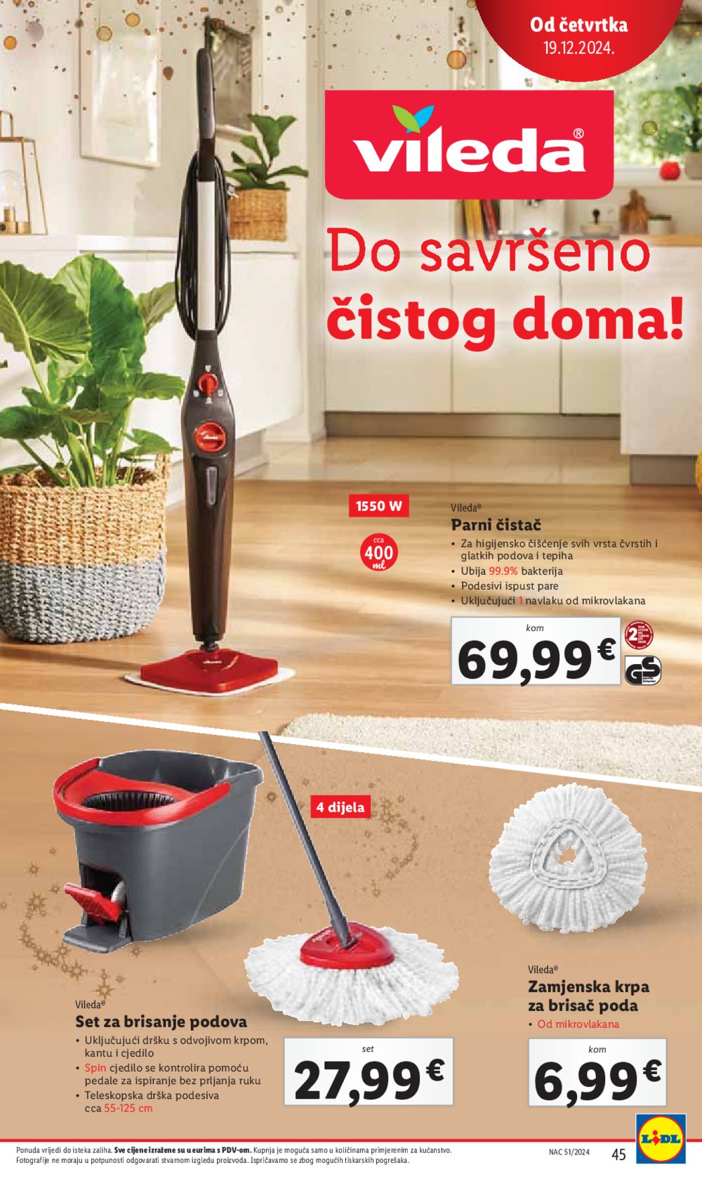 Lidl katalog Super ponuda od ponedjeljka 16.12.-24.12.2024.