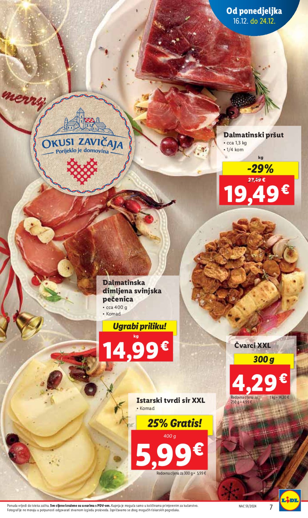 Lidl katalog Super ponuda od ponedjeljka 16.12.-24.12.2024.