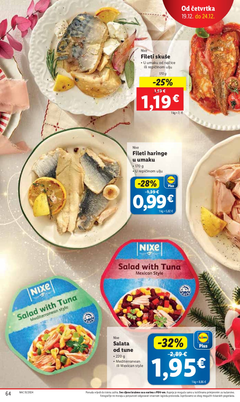 Lidl katalog Super ponuda od ponedjeljka 16.12.-24.12.2024.