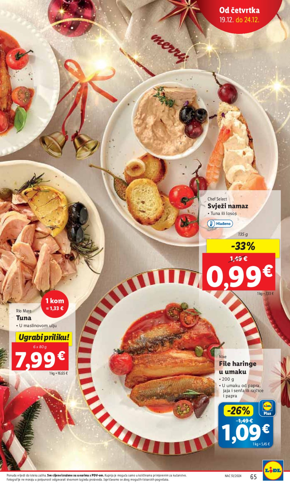 Lidl katalog Super ponuda od ponedjeljka 16.12.-24.12.2024.