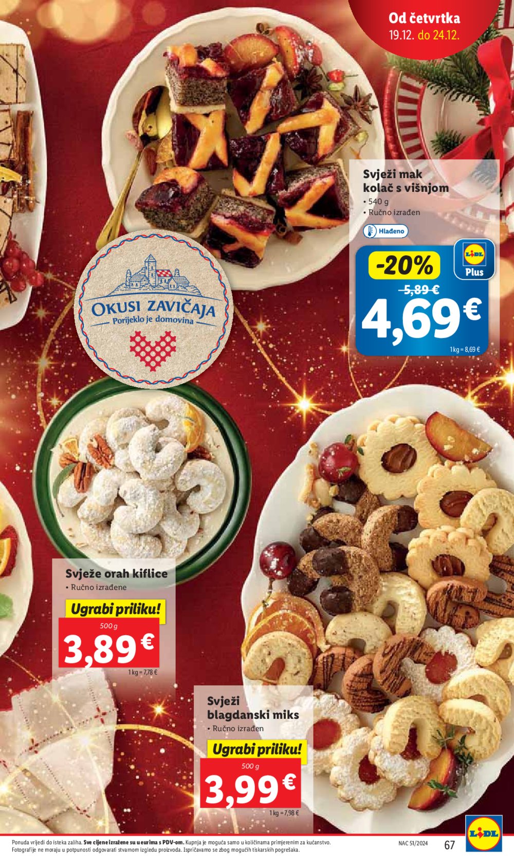 Lidl katalog Super ponuda od ponedjeljka 16.12.-24.12.2024.