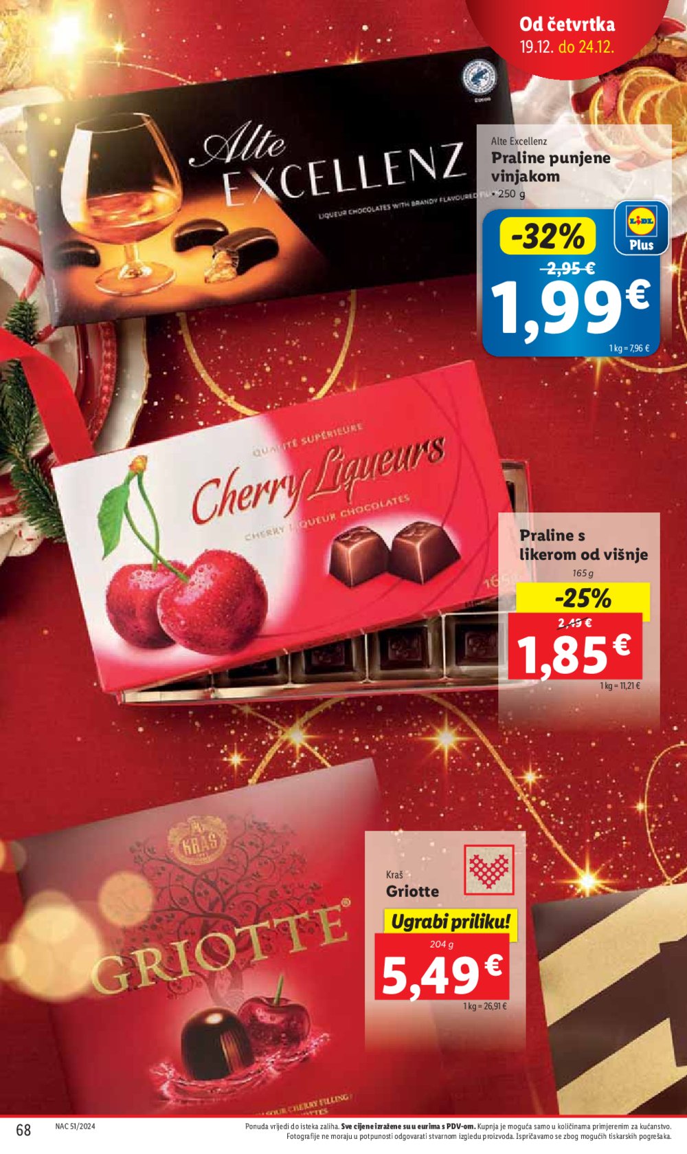 Lidl katalog Super ponuda od ponedjeljka 16.12.-24.12.2024.