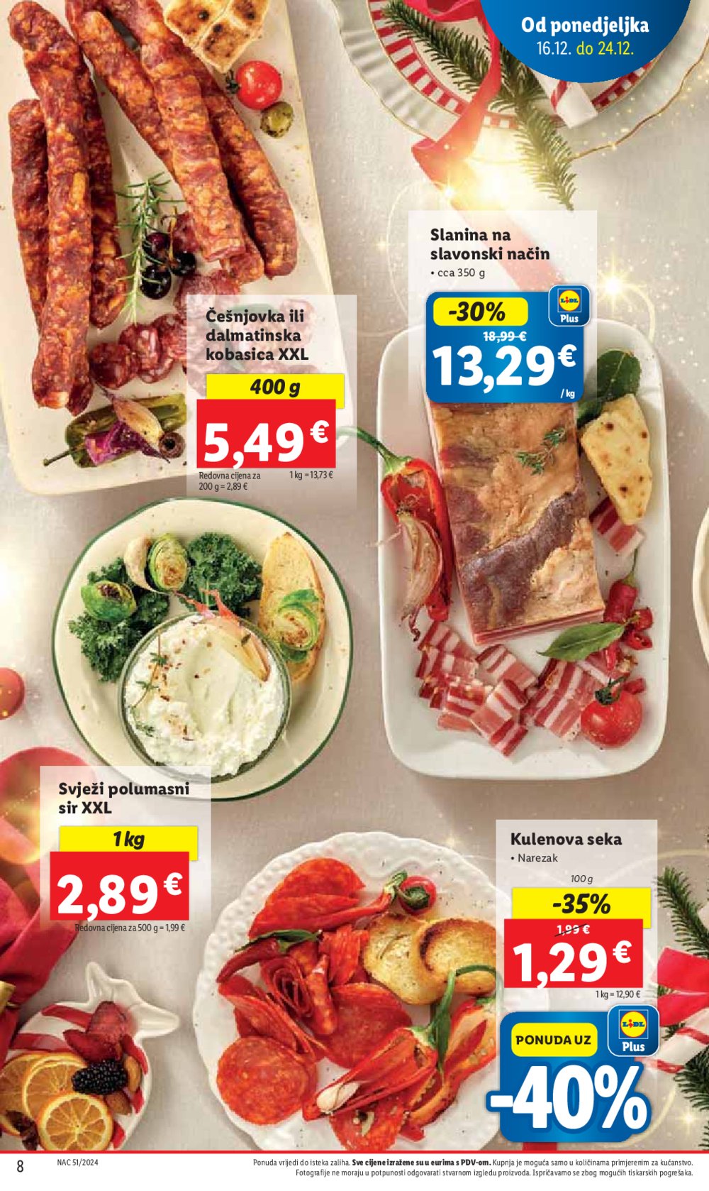 Lidl katalog Super ponuda od ponedjeljka 16.12.-24.12.2024.