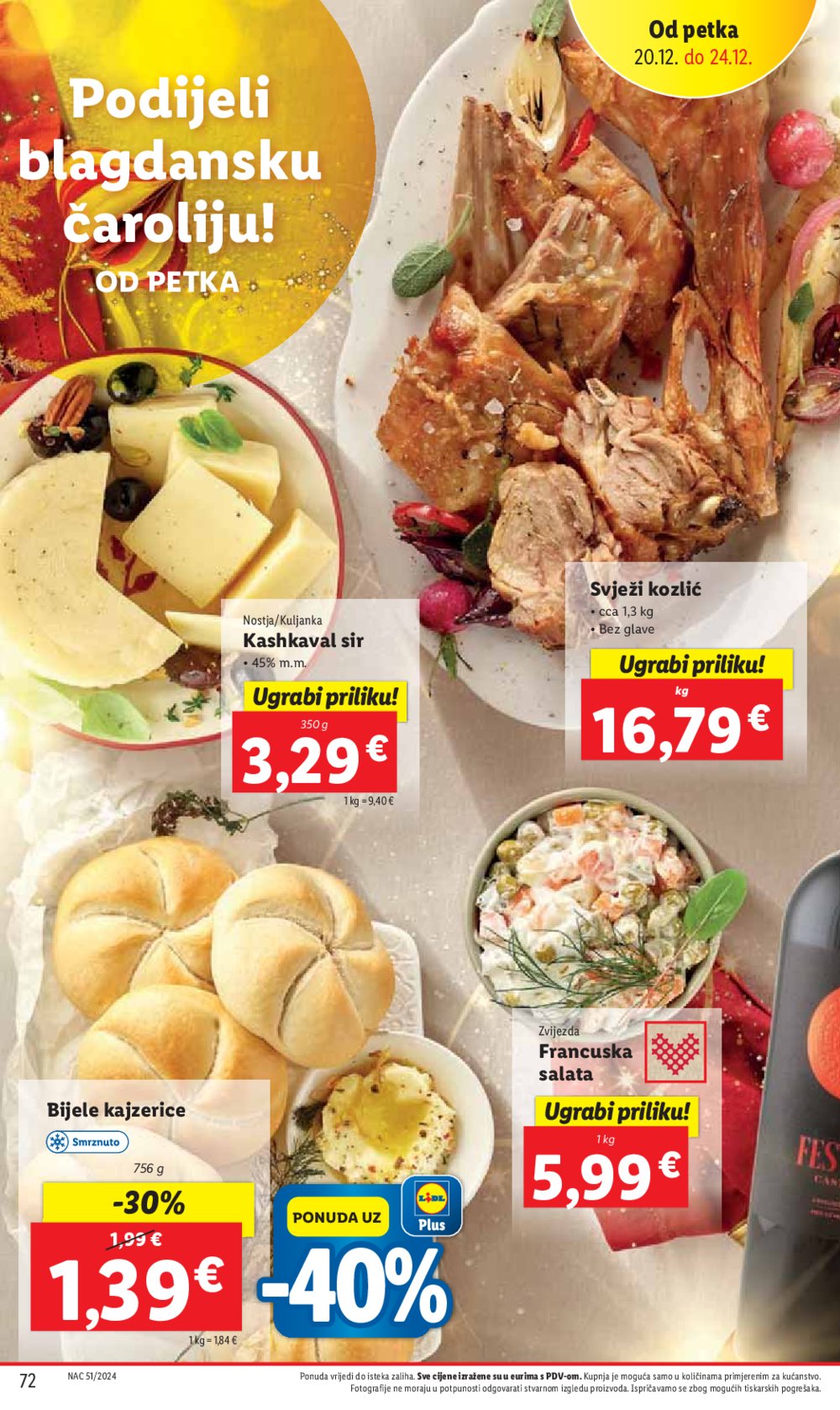 Lidl katalog Super ponuda od ponedjeljka 16.12.-24.12.2024.