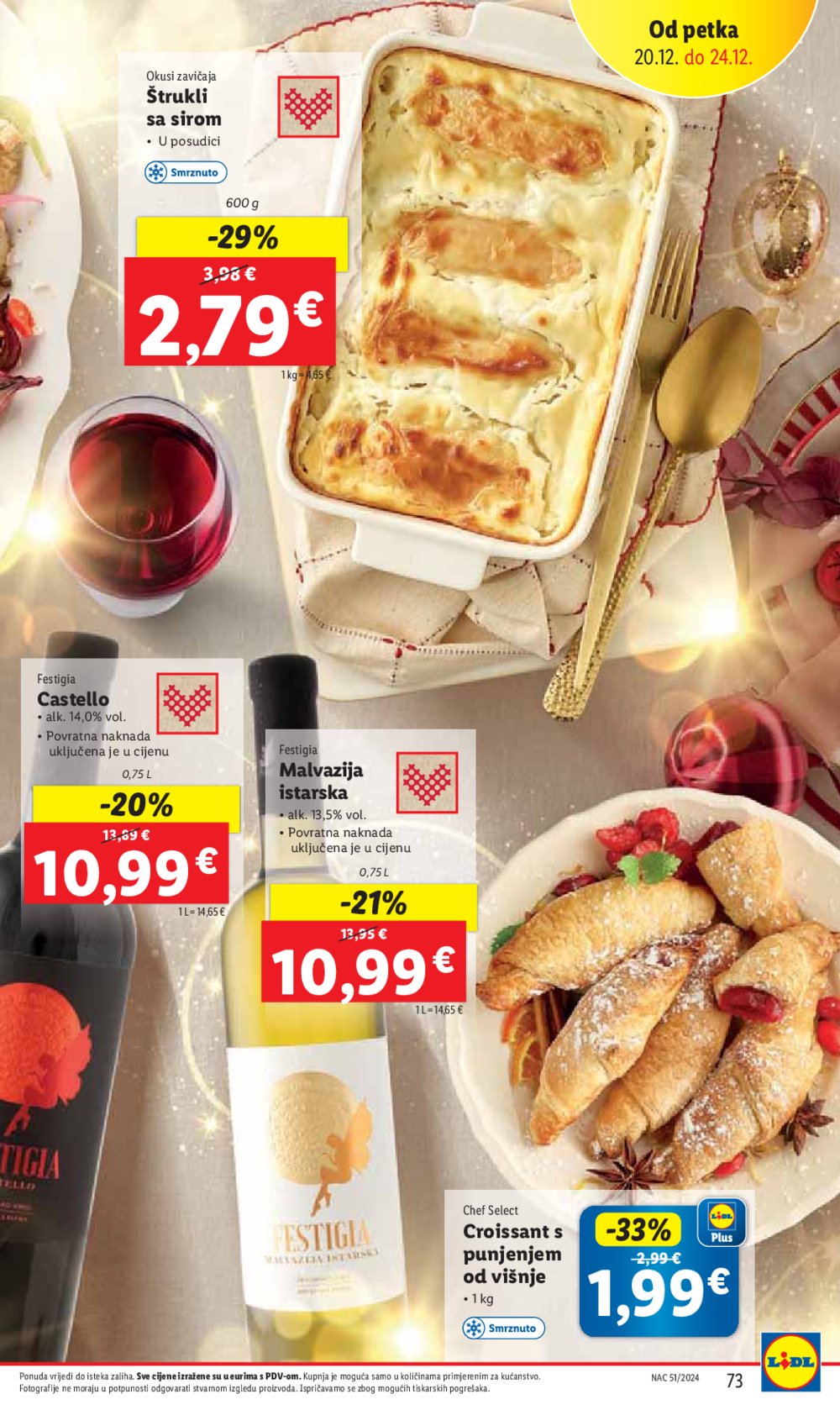 Lidl katalog Super ponuda od ponedjeljka 16.12.-24.12.2024.