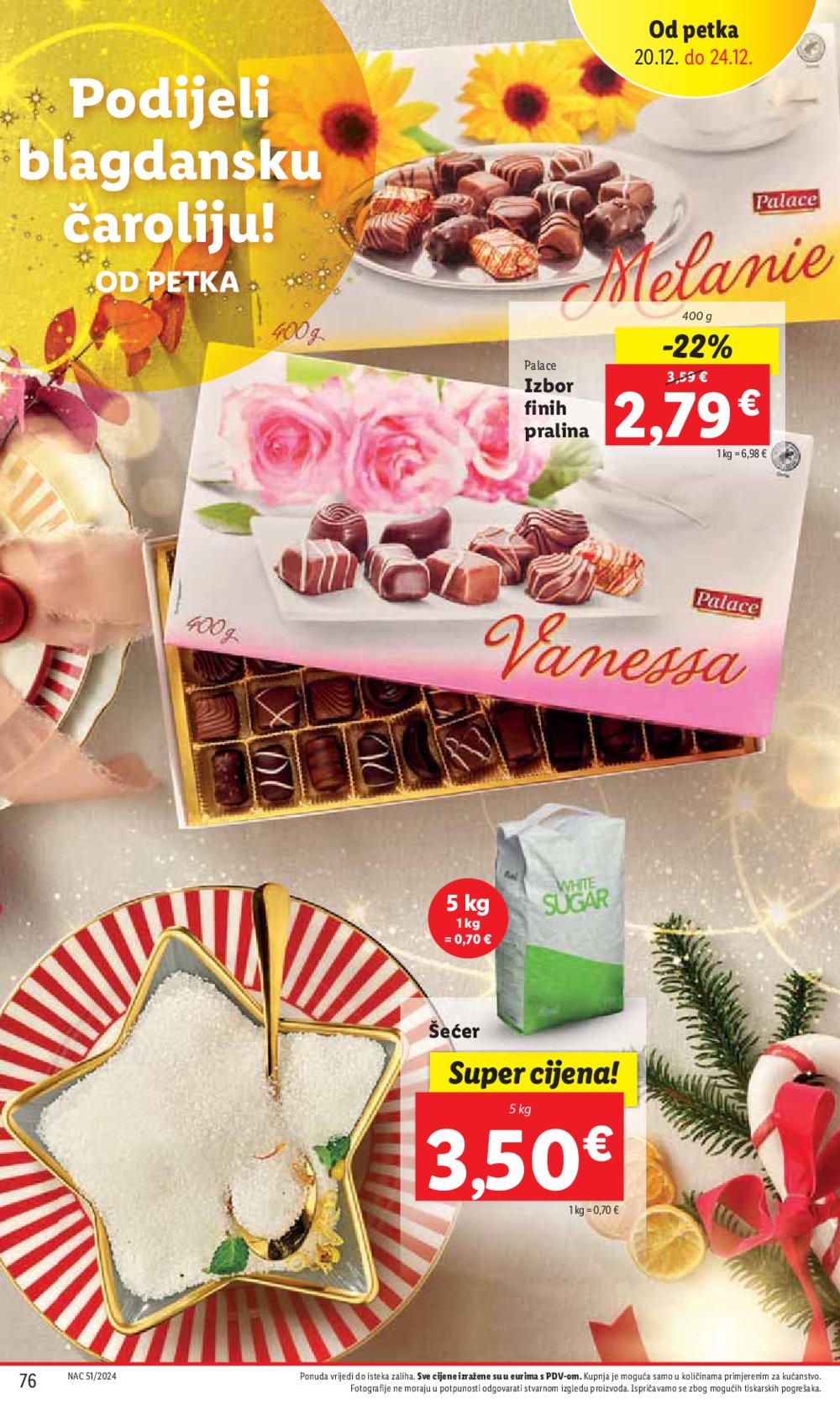 Lidl katalog Super ponuda od ponedjeljka 16.12.-24.12.2024.