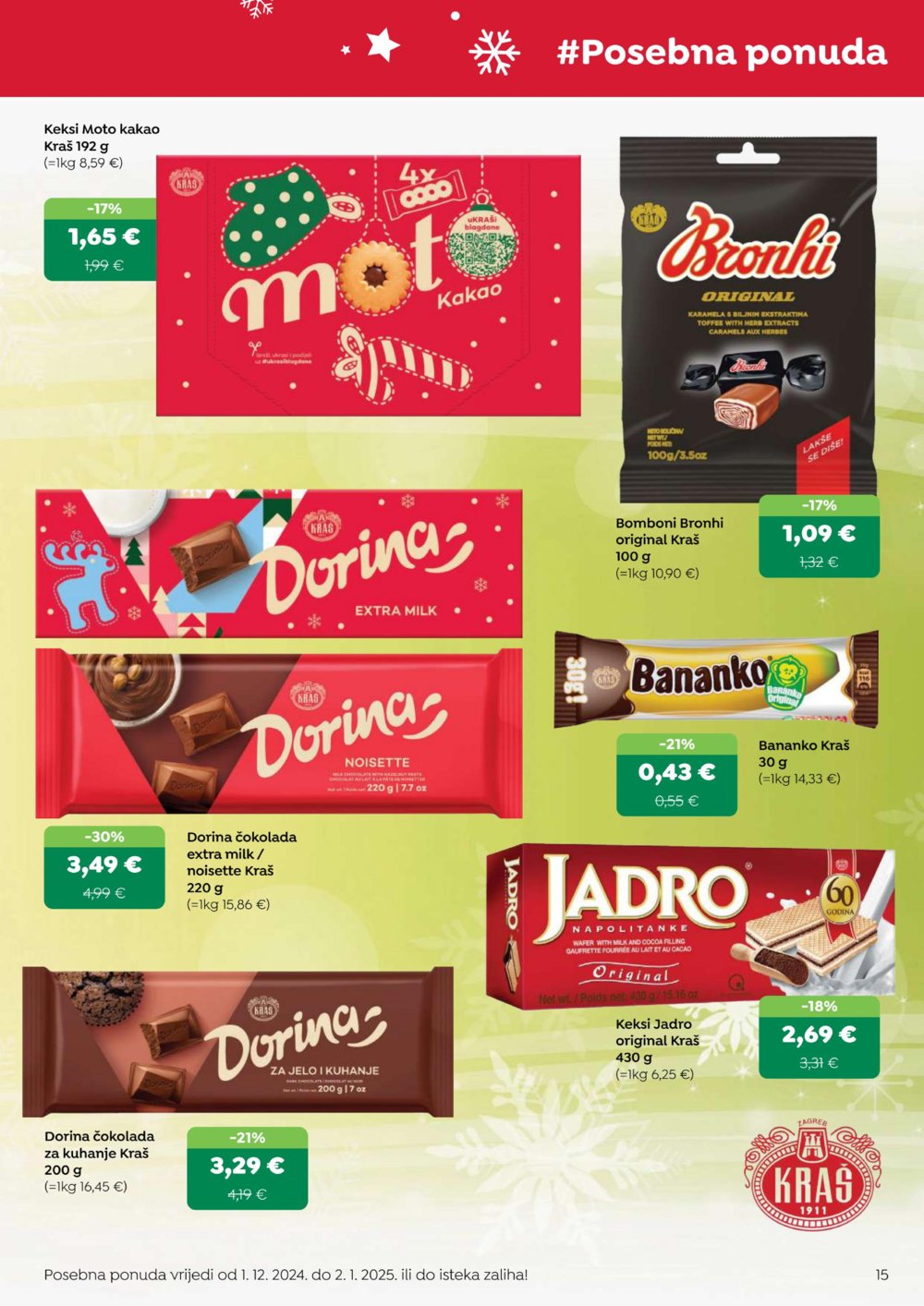 Robin katalog Akcija 16.12.2024.-02.01.2025.