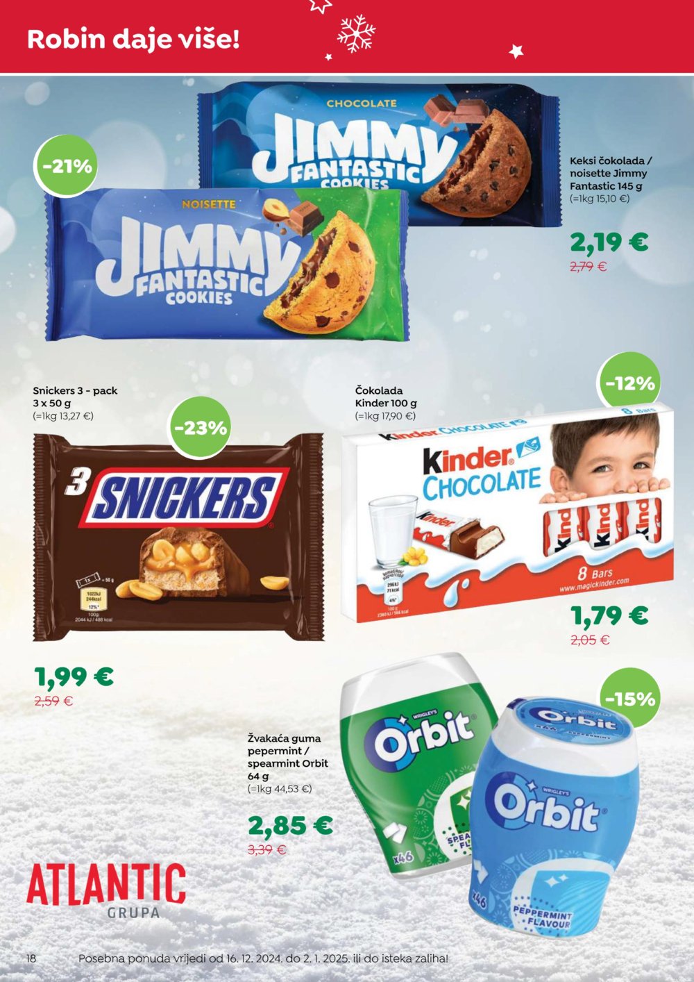 Robin katalog Akcija 16.12.2024.-02.01.2025.