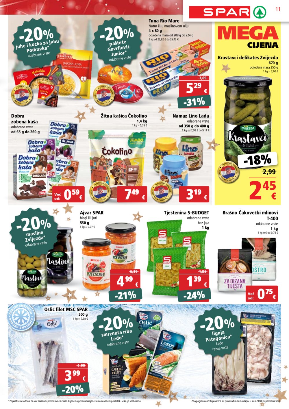 SPAR katalog Akcija 18.12.-24.12.2024.