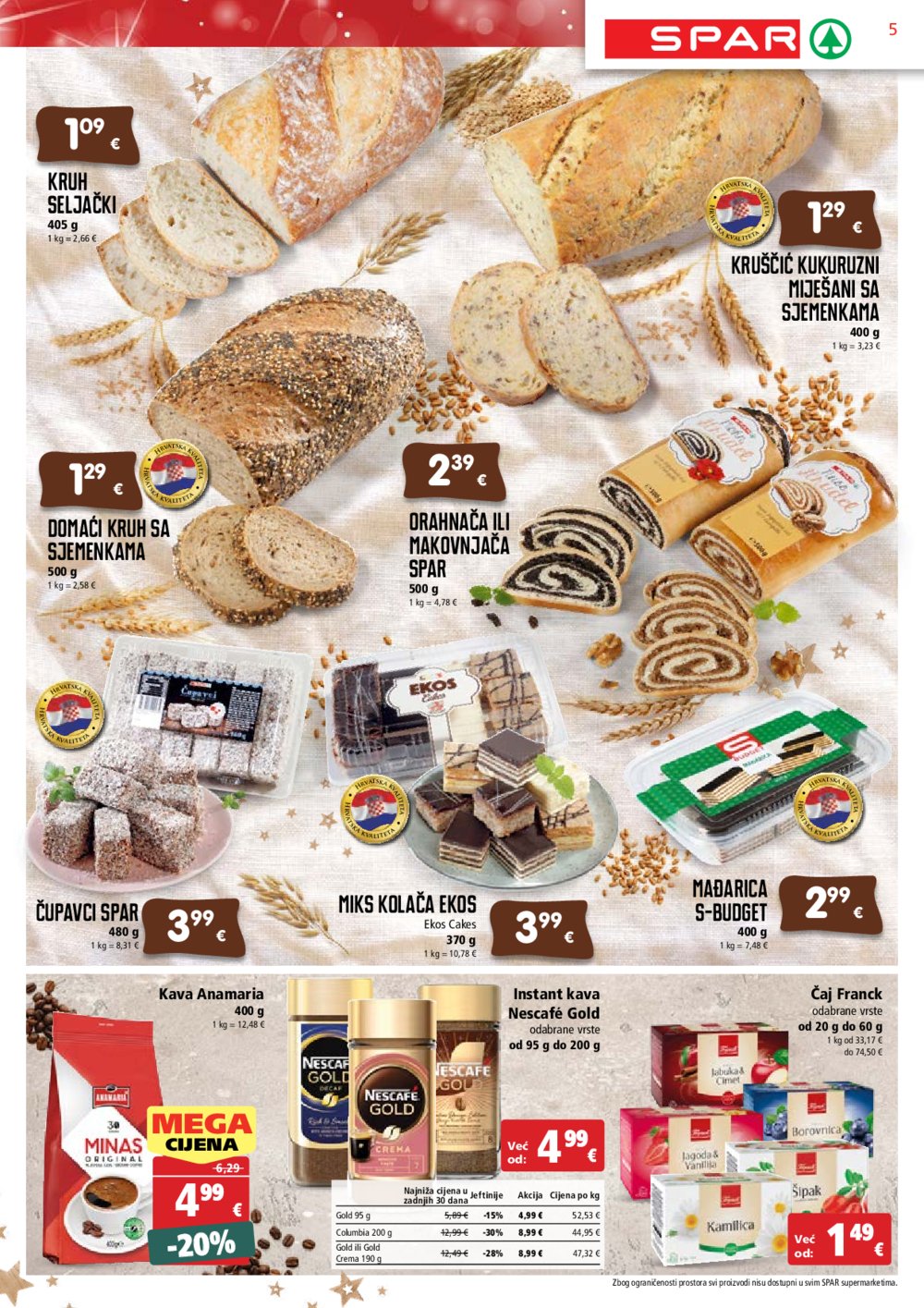 SPAR katalog Akcija 18.12.-24.12.2024.