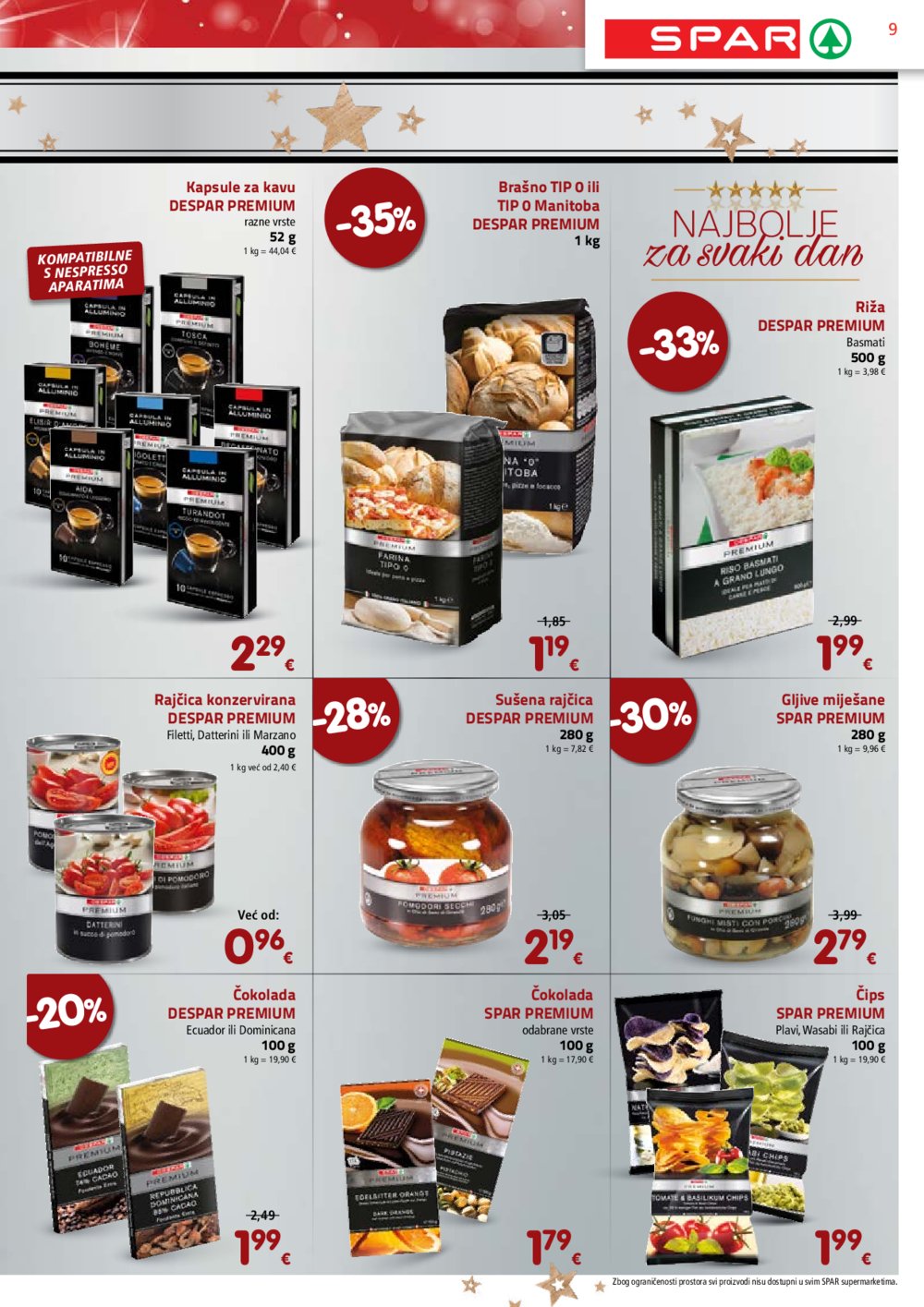 SPAR katalog Akcija 18.12.-24.12.2024.