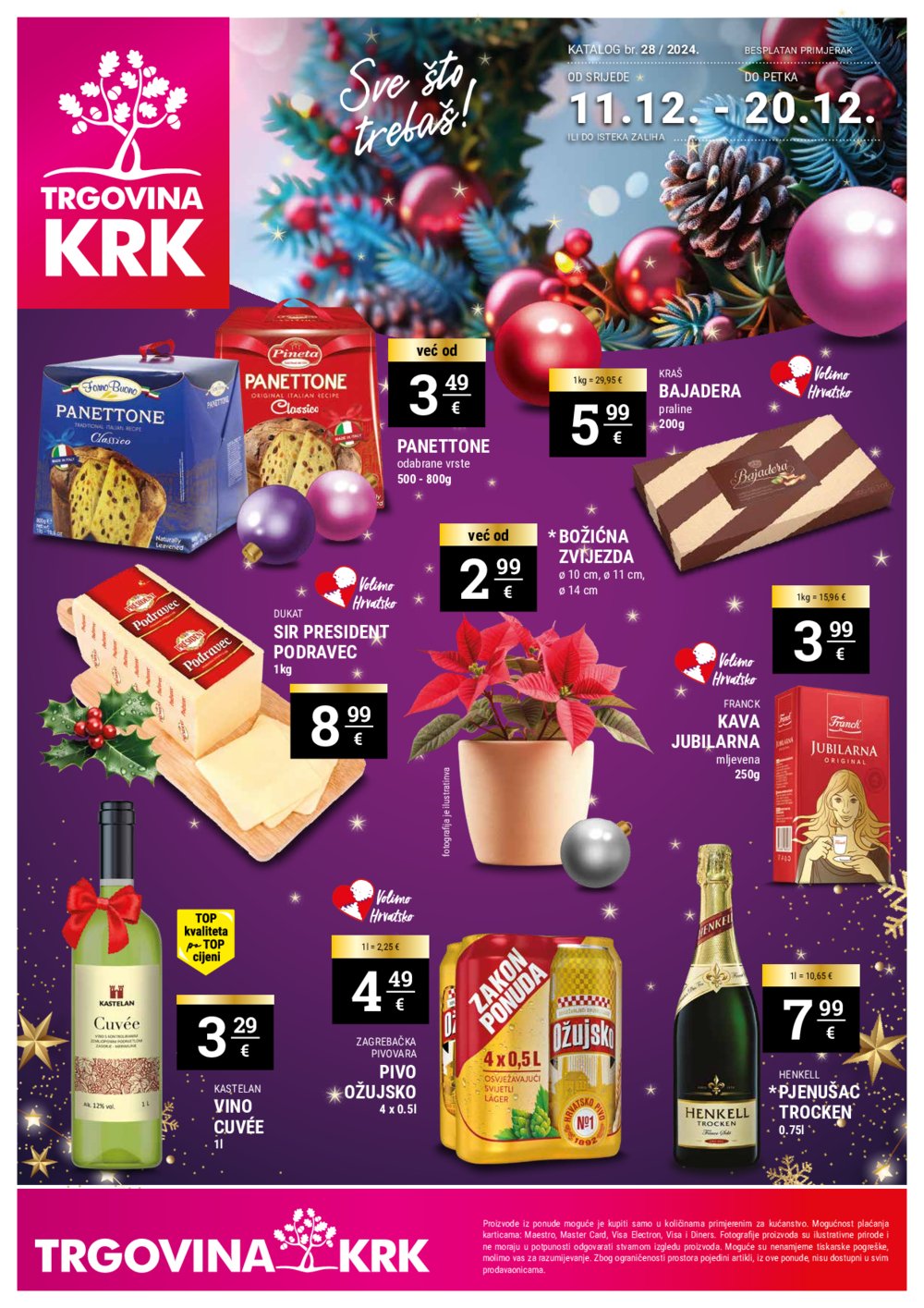 Trgovina Krk katalog Akcija 11.12.-20.12.2024.