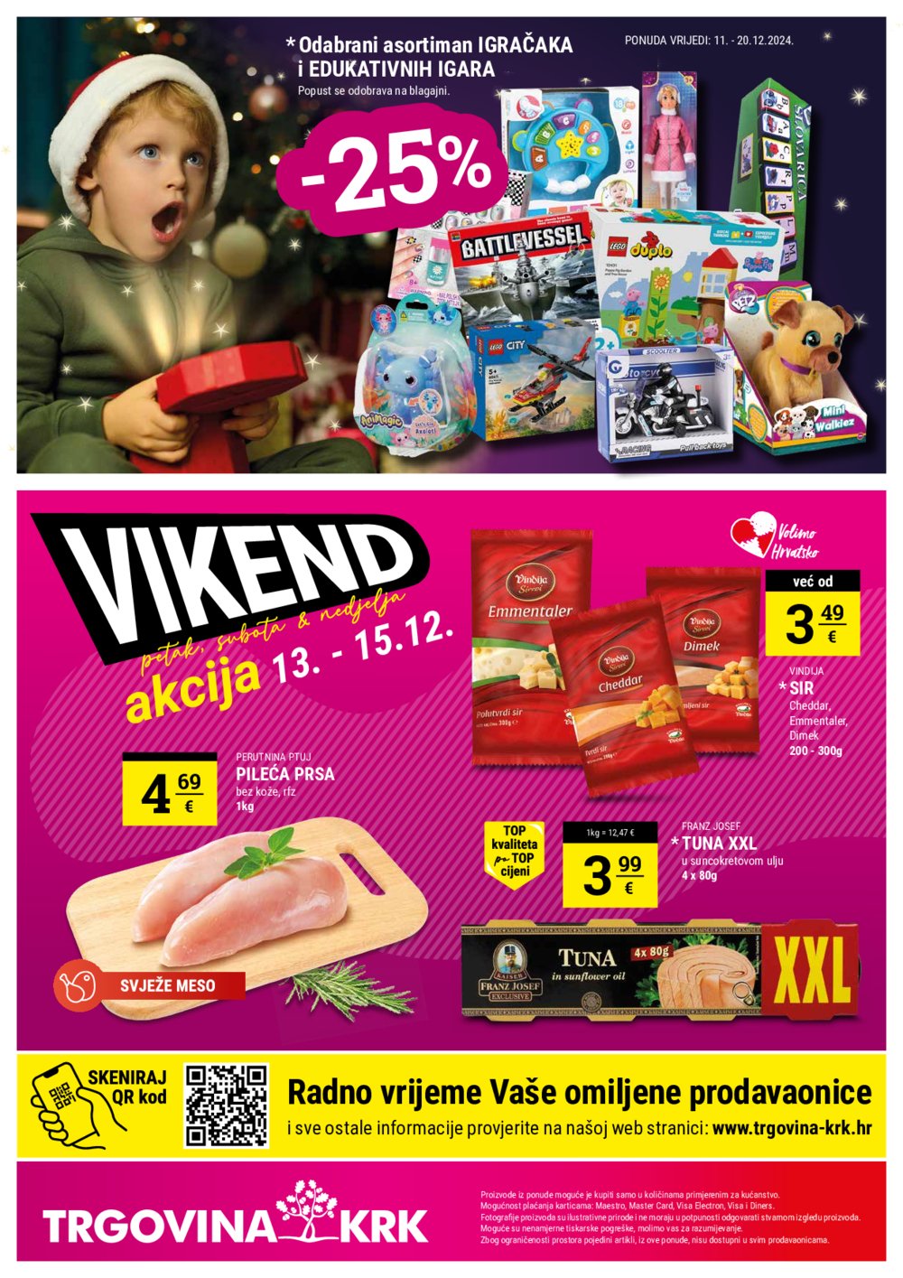 Trgovina Krk katalog Akcija 11.12.-20.12.2024.