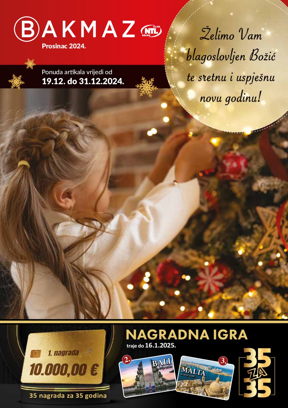 Bakmaz katalog Akcija 19.12.-31.12.2024.