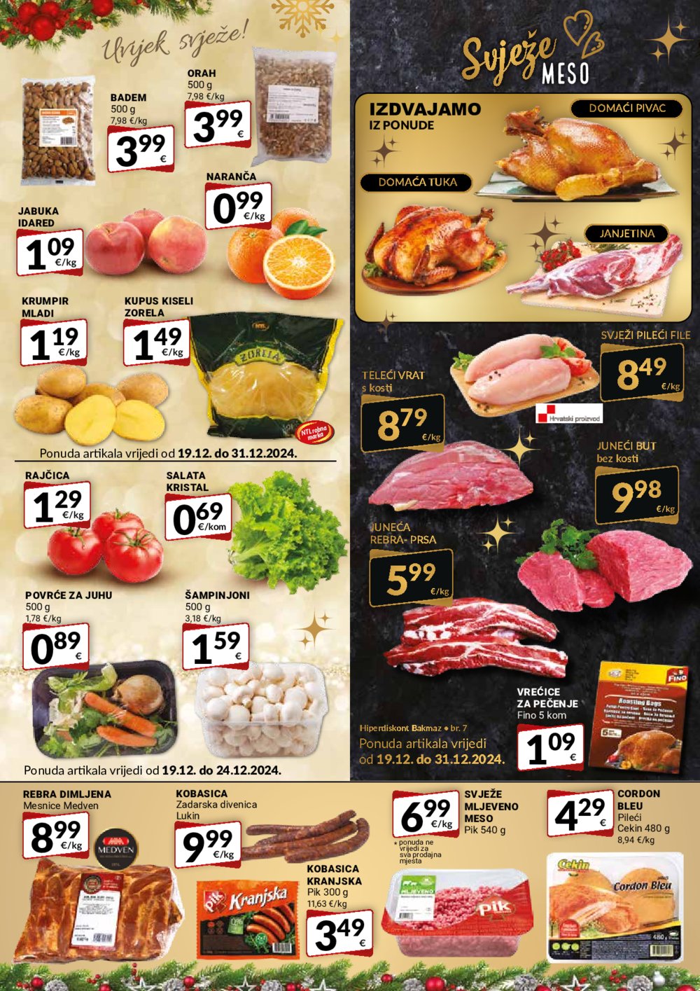 Bakmaz katalog Akcija 19.12.-31.12.2024.