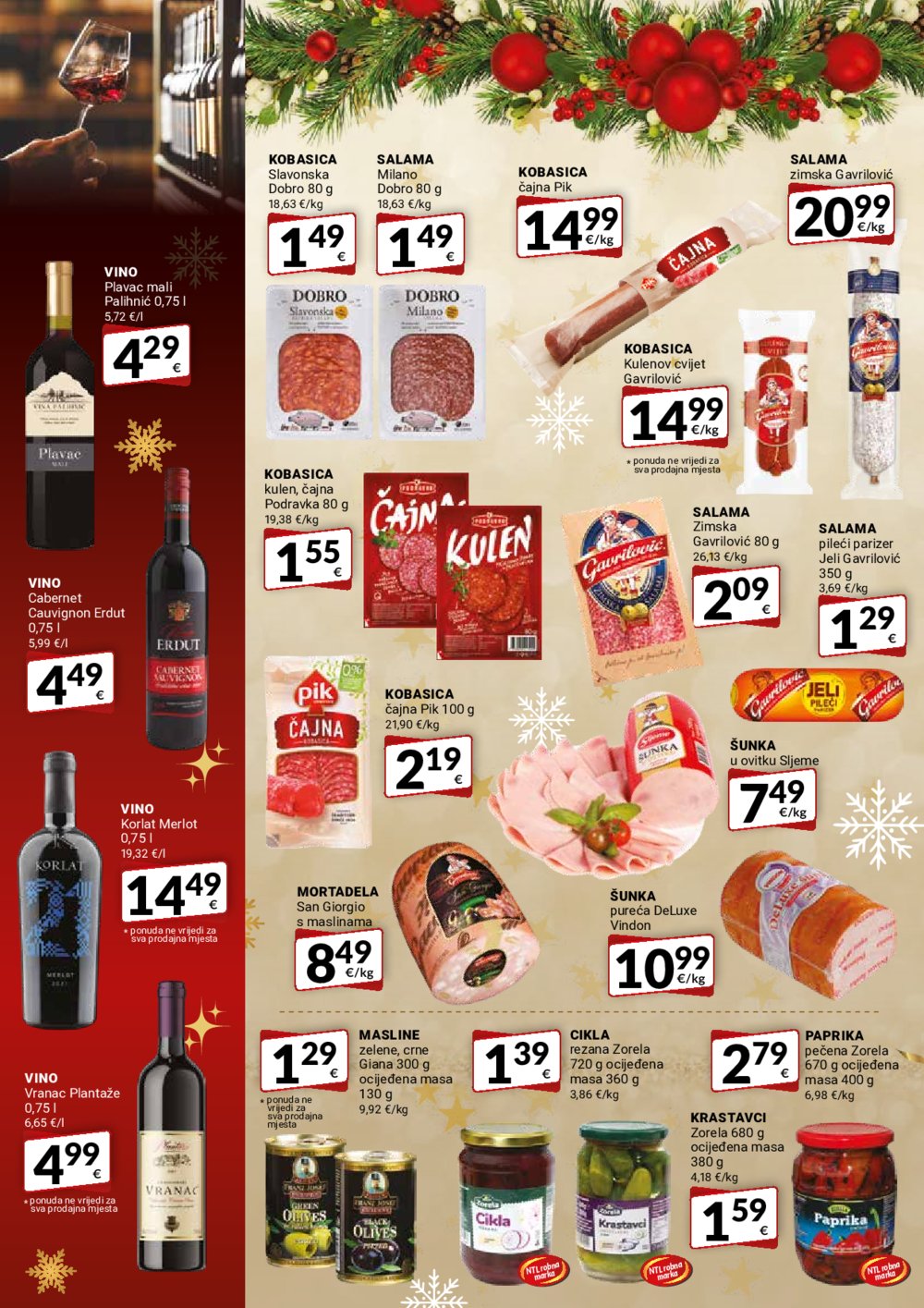 Bakmaz katalog Akcija 19.12.-31.12.2024.