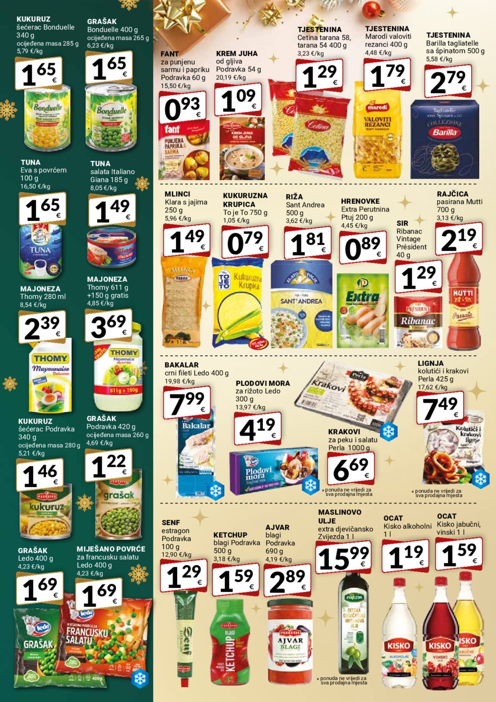 Bakmaz katalog Akcija 19.12.-31.12.2024.