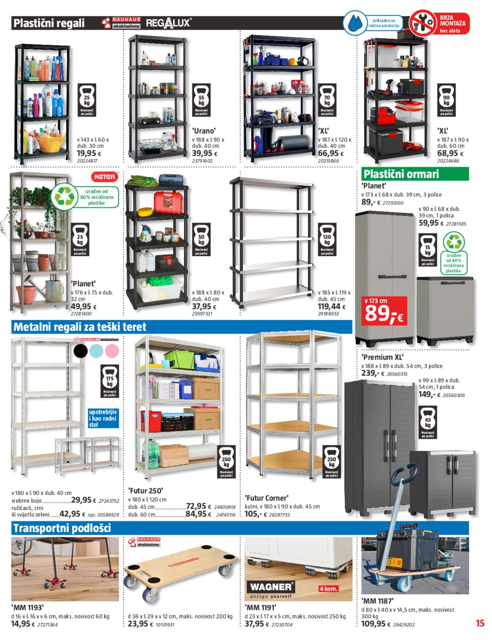 Bauhaus katalog akcija 02.01.-29.01.2025.