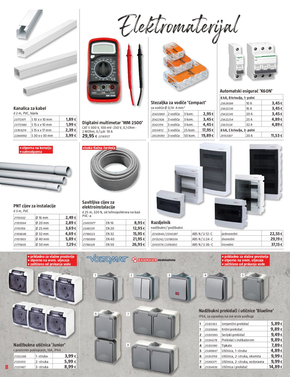 Bauhaus katalog akcija 02.01.-29.01.2025.