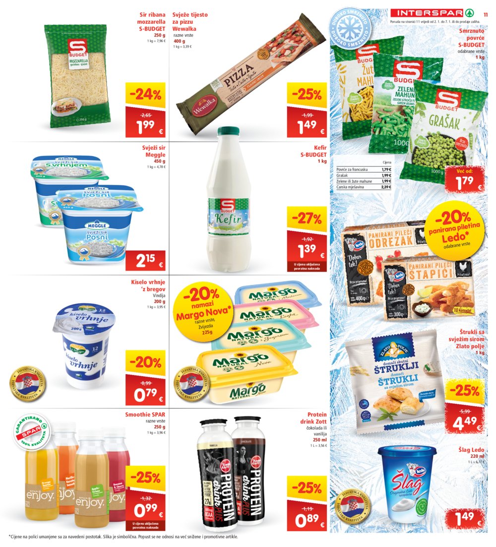 INTERSPAR katalog Akcija 02.01.-07.01.2025.