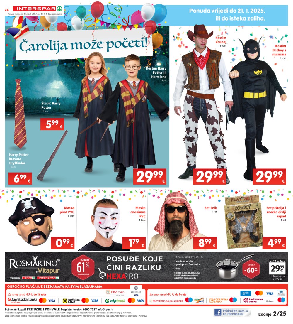 INTERSPAR katalog Akcija 08.01.-14.01.2025.