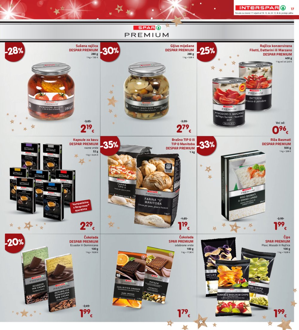 INTERSPAR katalog Akcija 18.12.-24.12.2024.