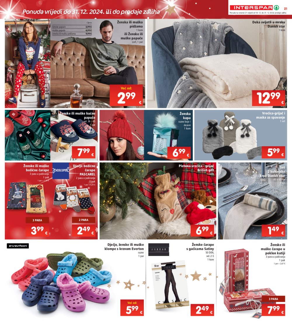 INTERSPAR katalog Akcija 18.12.-24.12.2024.