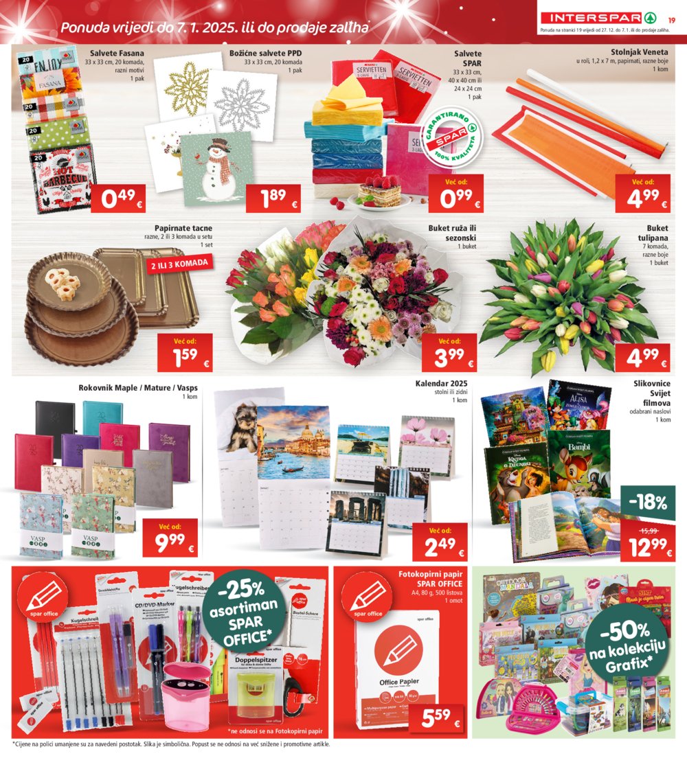 INTERSPAR katalog Akcija 27.12.-31.12.2024.