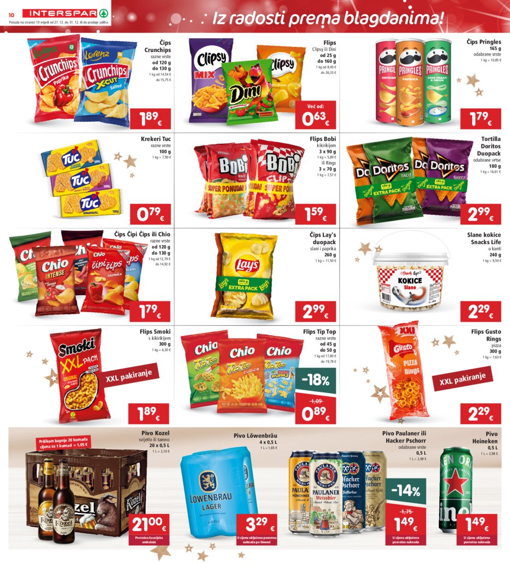 INTERSPAR katalog Akcija 27.12.-31.12.2024.