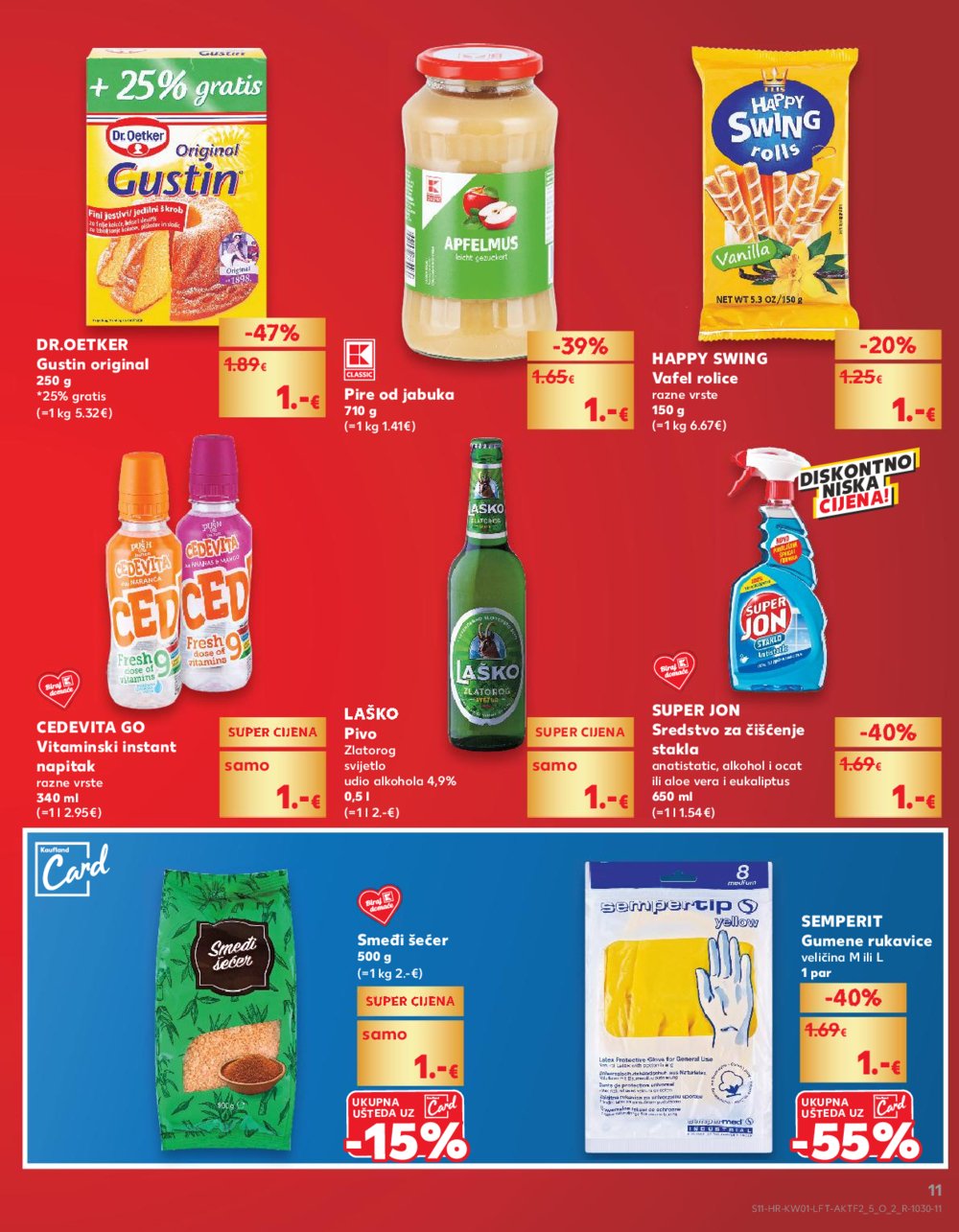 Kaufland katalog Akcija 01.01.-07.01.2025. Odabrane poslovnice