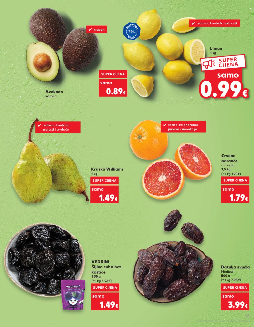 Kaufland katalog Akcija 01.01.-07.01.2025. Odabrane poslovnice