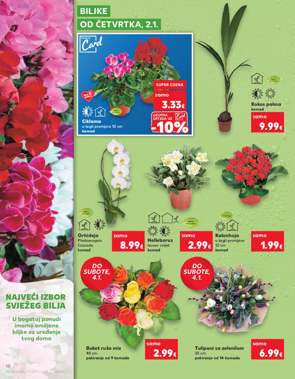 Kaufland katalog Akcija 01.01.-07.01.2025. Odabrane poslovnice