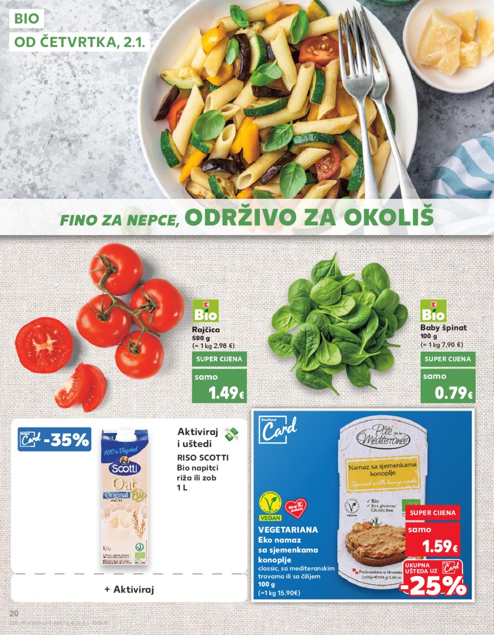 Kaufland katalog Akcija 01.01.-07.01.2025. Odabrane poslovnice