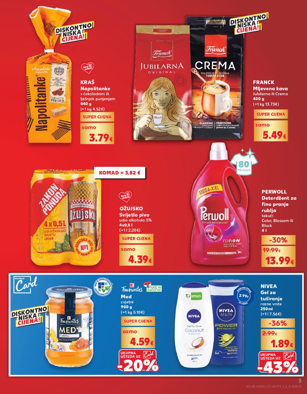 Kaufland katalog Akcija 01.01.-07.01.2025. Odabrane poslovnice