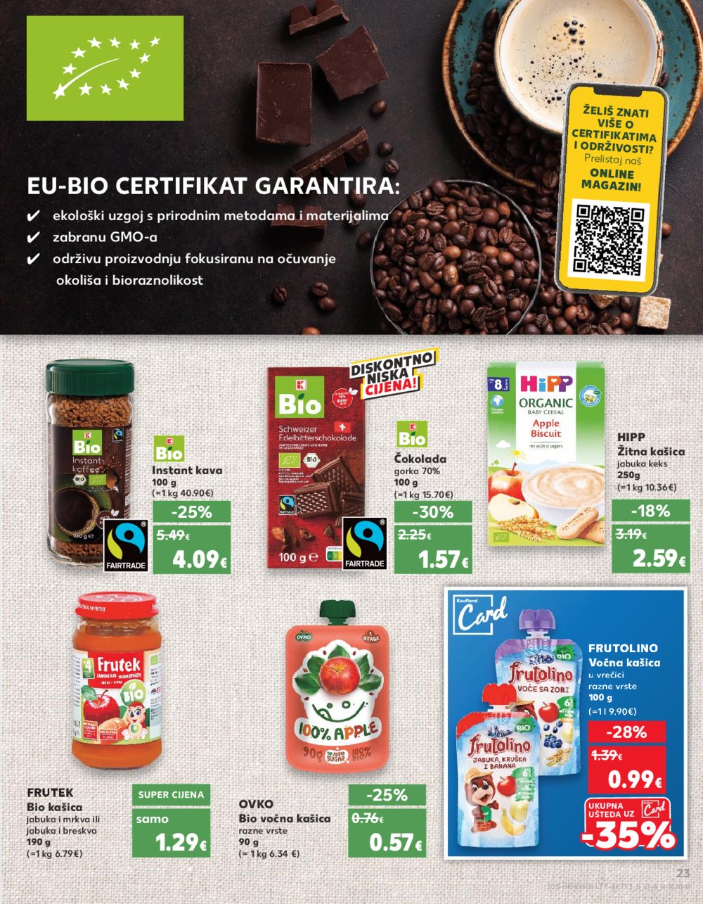 Kaufland katalog Akcija 01.01.-07.01.2025. Odabrane poslovnice