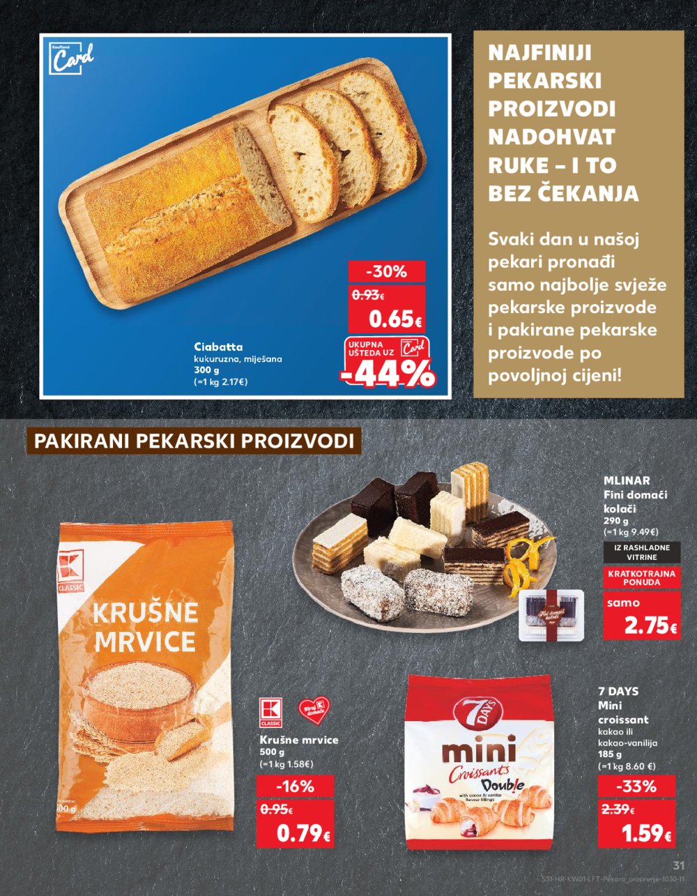 Kaufland katalog Akcija 01.01.-07.01.2025. Odabrane poslovnice