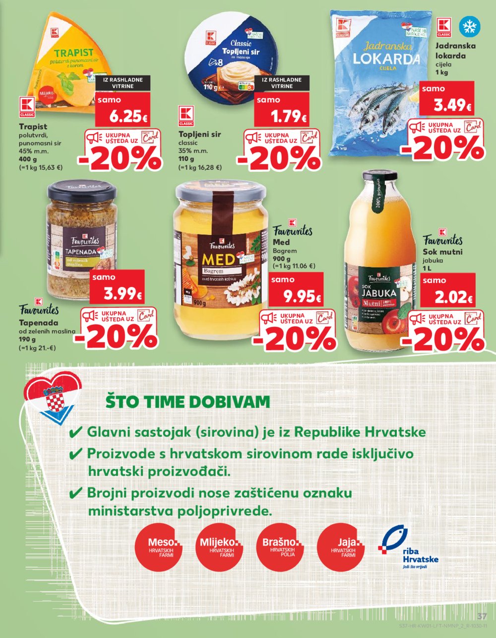 Kaufland katalog Akcija 01.01.-07.01.2025. Odabrane poslovnice