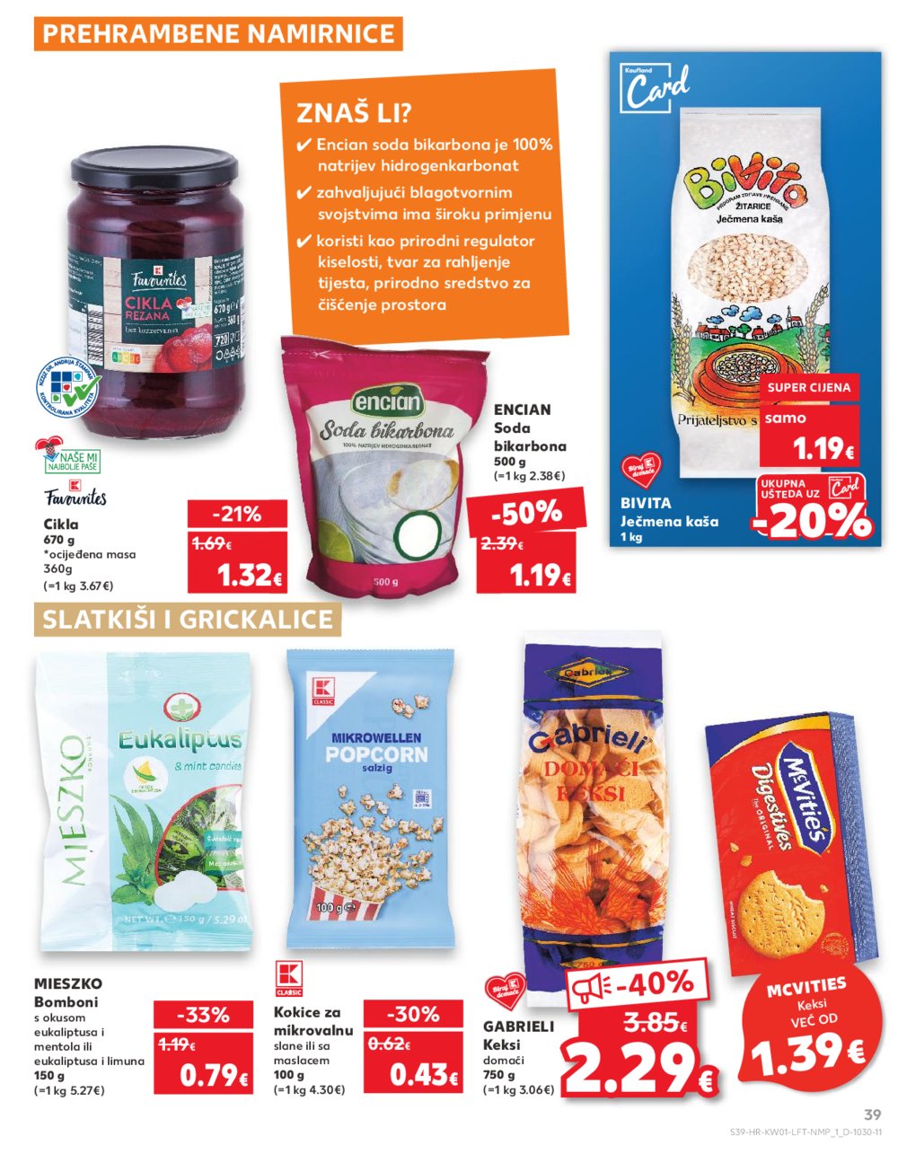 Kaufland katalog Akcija 01.01.-07.01.2025. Odabrane poslovnice