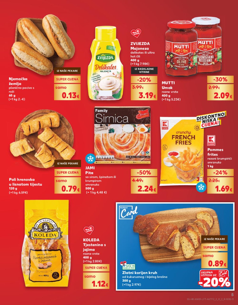 Kaufland katalog Akcija 01.01.-07.01.2025. Odabrane poslovnice