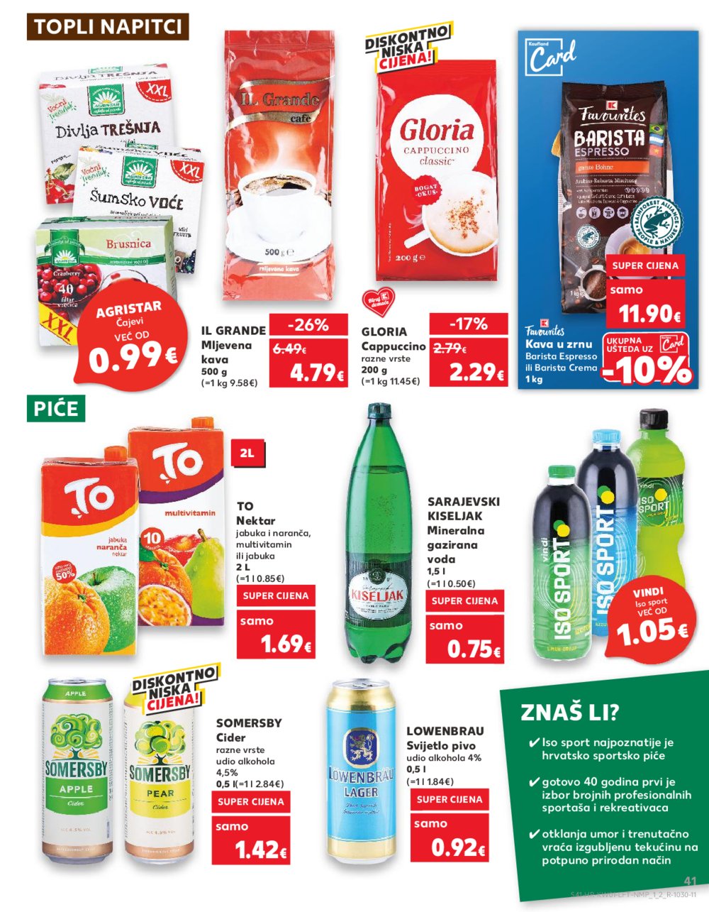 Kaufland katalog Akcija 01.01.-07.01.2025. Odabrane poslovnice