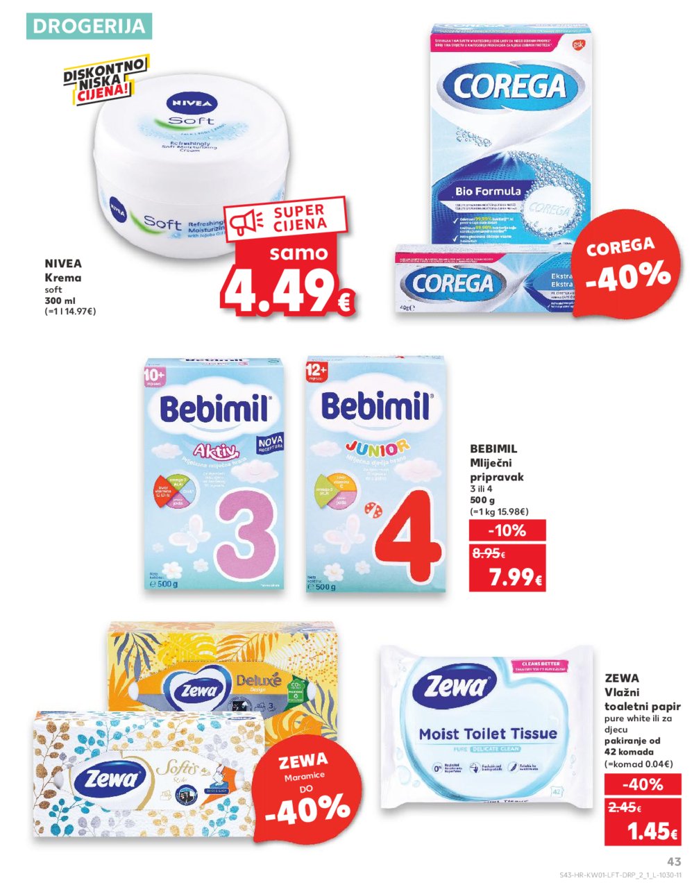 Kaufland katalog Akcija 01.01.-07.01.2025. Odabrane poslovnice