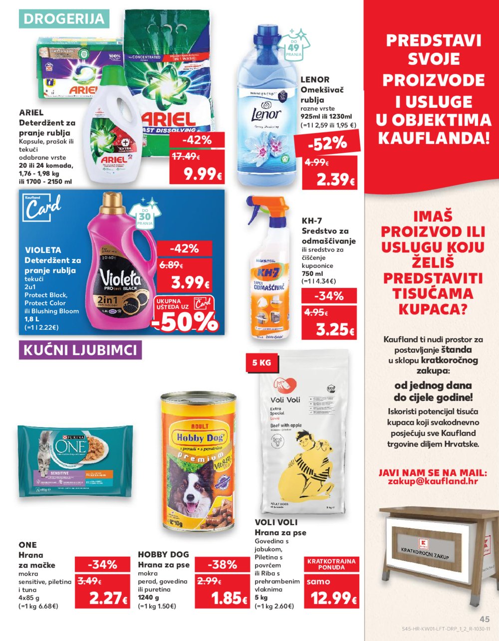 Kaufland katalog Akcija 01.01.-07.01.2025. Odabrane poslovnice