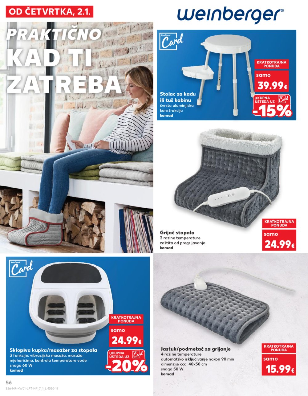 Kaufland katalog Akcija 01.01.-07.01.2025. Odabrane poslovnice