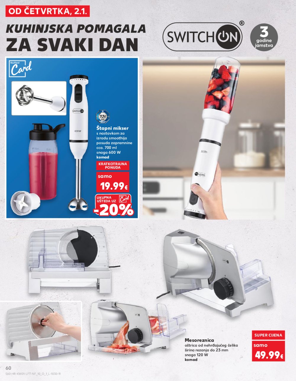 Kaufland katalog Akcija 01.01.-07.01.2025. Odabrane poslovnice