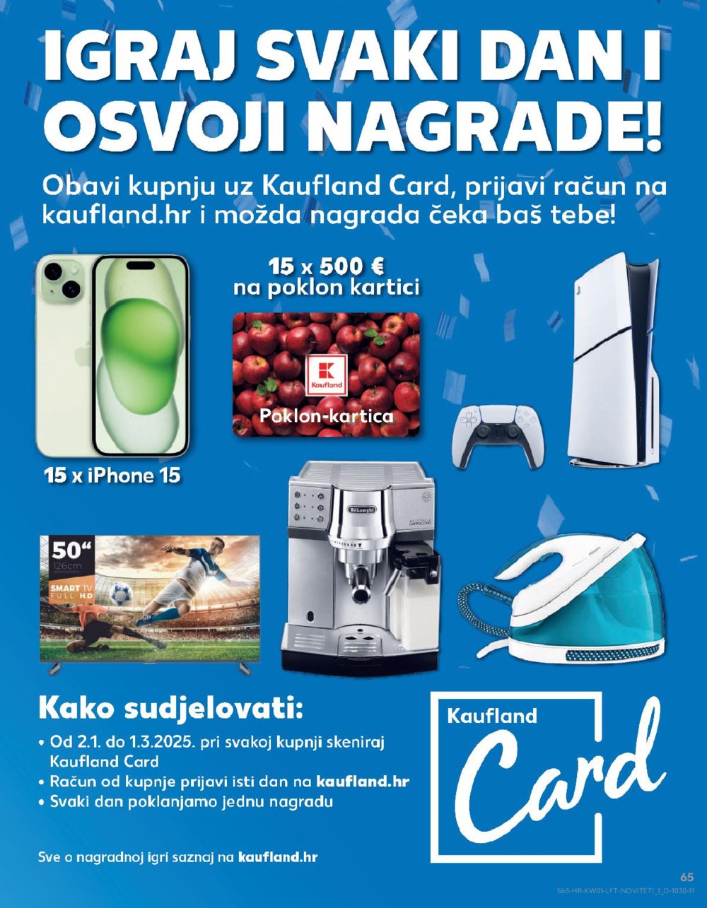 Kaufland katalog Akcija 01.01.-07.01.2025. Odabrane poslovnice