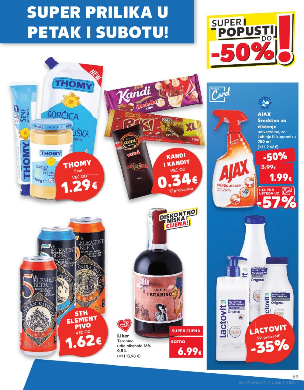 Kaufland katalog Akcija 01.01.-07.01.2025. Odabrane poslovnice