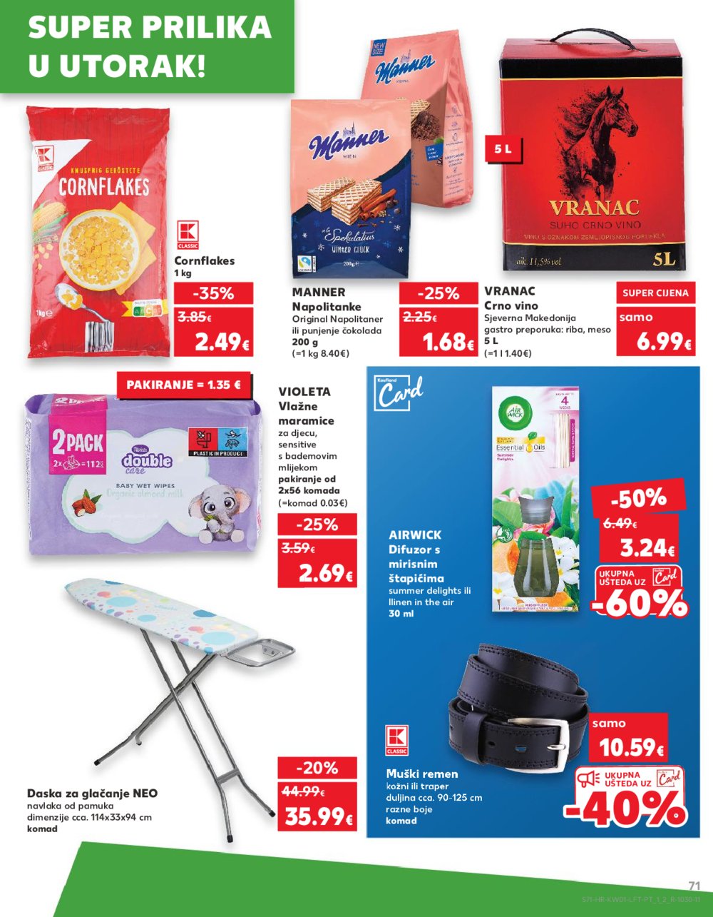 Kaufland katalog Akcija 01.01.-07.01.2025. Odabrane poslovnice