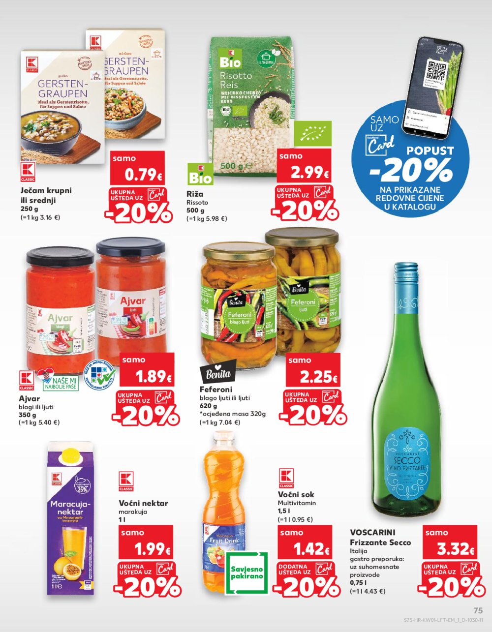 Kaufland katalog Akcija 01.01.-07.01.2025. Odabrane poslovnice