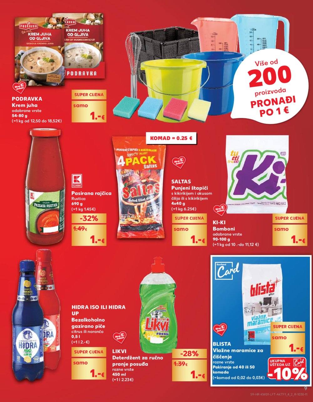 Kaufland katalog Akcija 01.01.-07.01.2025. Odabrane poslovnice