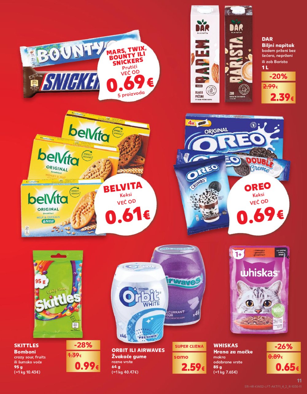 Kaufland katalog Akcija 08.01.-14.01.2025. Odabrane poslovnice